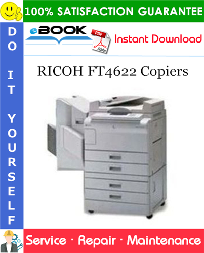 RICOH FT4622 Copiers Service Repair Manual (PRODUCT CODE: A212/A214)