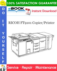 RICOH FT9101 Copier/Printer Service Repair Manual + Parts Catalog