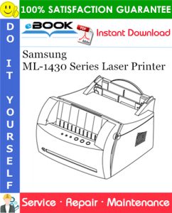 Samsung ML-1430 Series Laser Printer Service Repair Manual