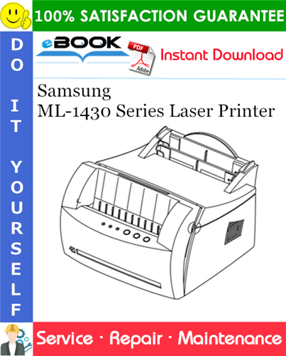 Samsung ML-1430 Series Laser Printer Service Repair Manual
