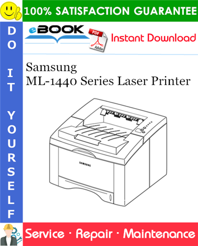 Samsung ML-1440 Series Laser Printer Service Repair Manual