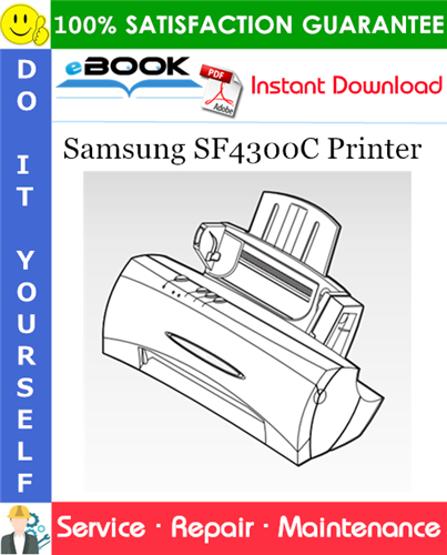 Samsung SF4300C Printer Service Repair Manual