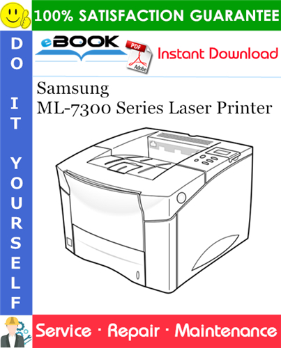 Samsung ML-7300 Series Laser Printer Service Repair Manual