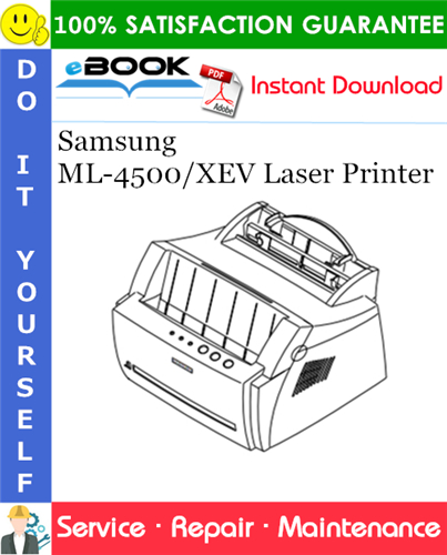 Samsung ML-4500/XEV Laser Printer Service Repair Manual