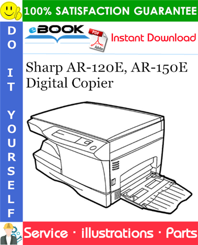 Sharp AR-120E, AR-150E Digital Copier Parts Manual