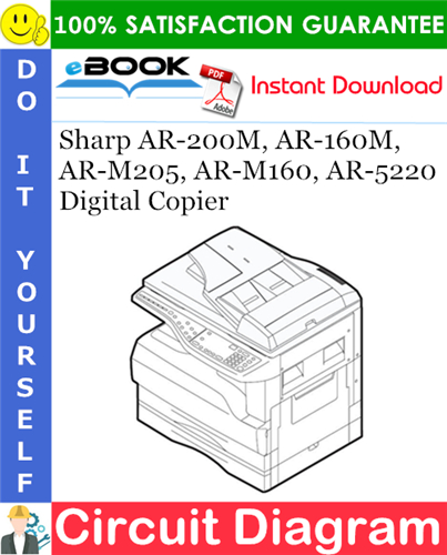 Sharp AR-200M, AR-160M, AR-M205, AR-M160, AR-5220 Digital Copier Circuit Diagram