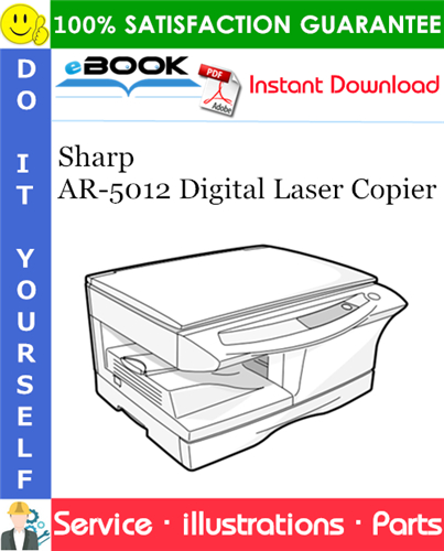 Sharp AR-5012 Digital Laser Copier Parts Manual