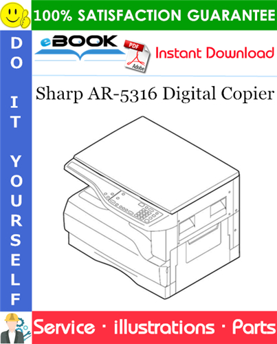 Sharp AR-5316 Digital Copier Parts Manual