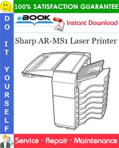 Sharp AR-MS1 Laser Printer Service Repair Manual