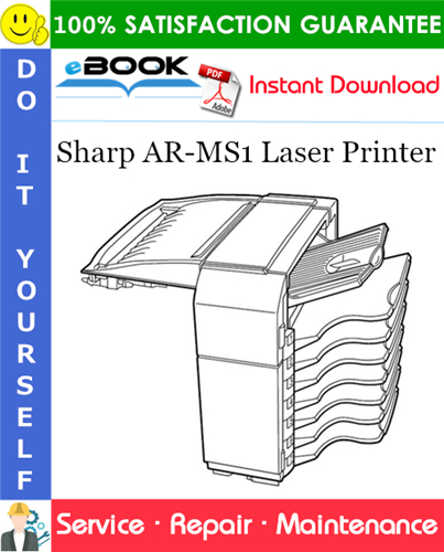 Sharp AR-MS1 Laser Printer Service Repair Manual