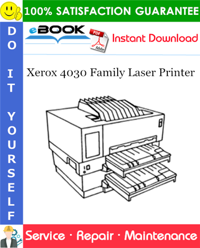 Xerox 4030 Family Laser Printer Service Repair Manual