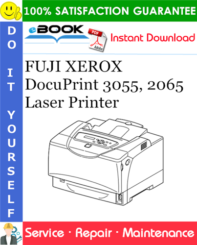 FUJI XEROX DocuPrint 3055, 2065 Laser Printer Service Repair Manual