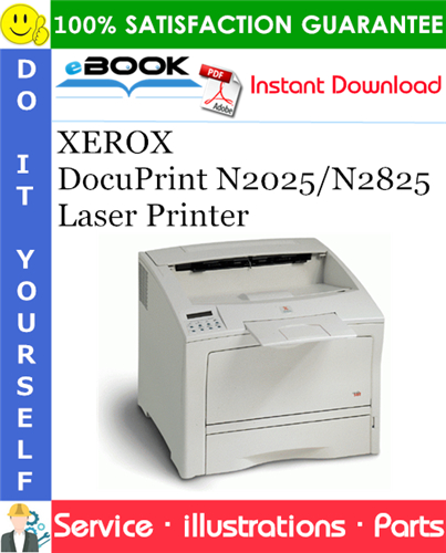 XEROX DocuPrint N2025/N2825 Laser Printer Parts Manual