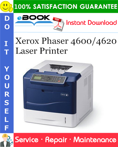 Xerox Phaser 4600/4620 Laser Printer Service Repair Manual