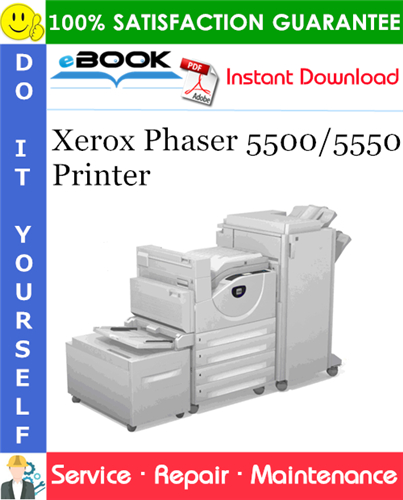 Xerox Phaser 5500/5550 Printer Service Repair Manual