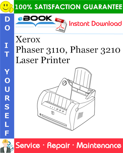 Xerox Phaser 3110, Phaser 3210 Laser Printer Service Repair Manual