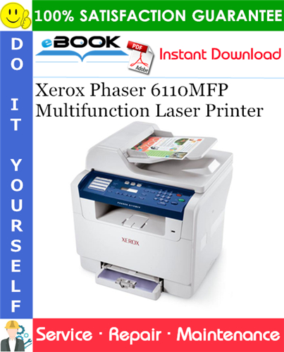 Xerox Phaser 6110MFP Multifunction Laser Printer Service Repair Manual