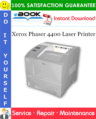 Xerox Phaser 4400 Laser Printer Service Repair Manual