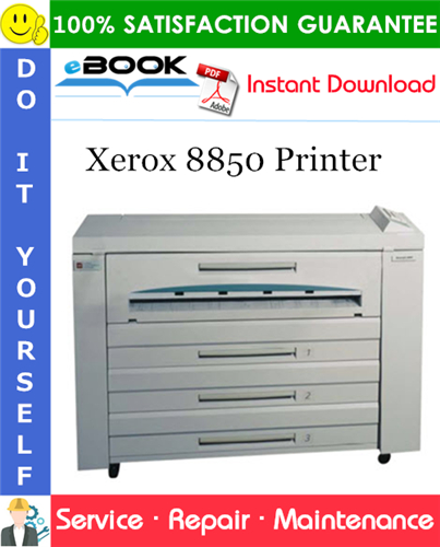 Xerox 8850 Printer Service Repair Manual