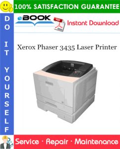 Xerox Phaser 3435 Laser Printer Service Repair Manual