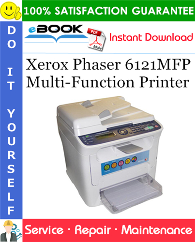 Xerox Phaser 6121MFP Multi-Function Printer Service Repair Manual