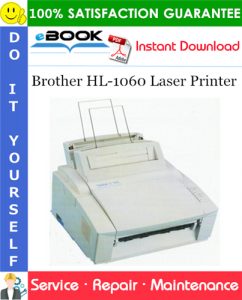 Brother HL-1060 Laser Printer Service Repair Manual