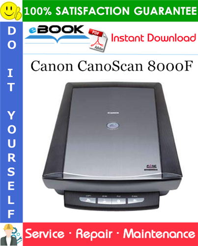 Canon CanoScan 8000F Service Repair Manual