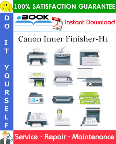 Canon Inner Finisher-H1 Service Repair Manual