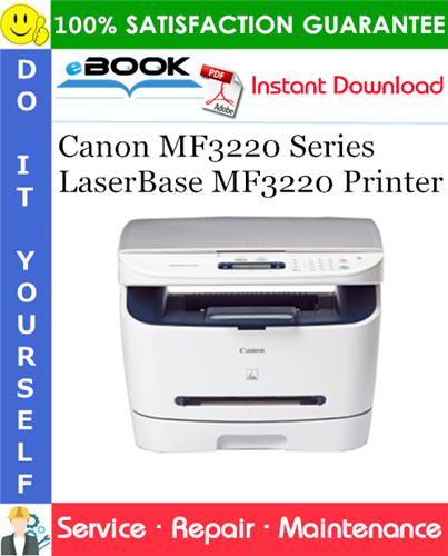 Canon MF3220 Series LaserBase MF3220 Printer Service Repair Manual
