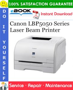 Canon LBP5050 Series Laser Beam Printer Service Repair Manual