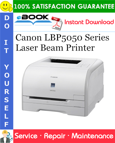 Canon LBP5050 Series Laser Beam Printer Service Repair Manual