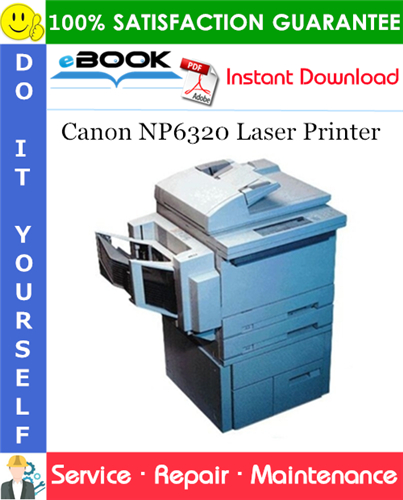 Canon NP6320 Laser Printer Service Repair Manual