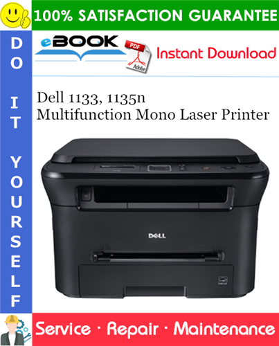 Dell 1133, 1135n Multifunction Mono Laser Printer Service Repair Manual