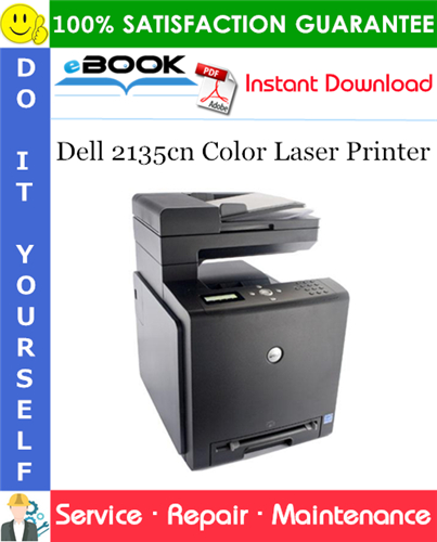 Dell 2135cn Color Laser Printer Service Repair Manual