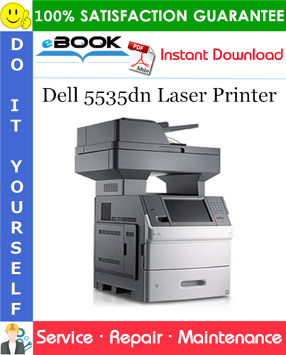 Dell 5535dn Laser Printer Service Repair Manual