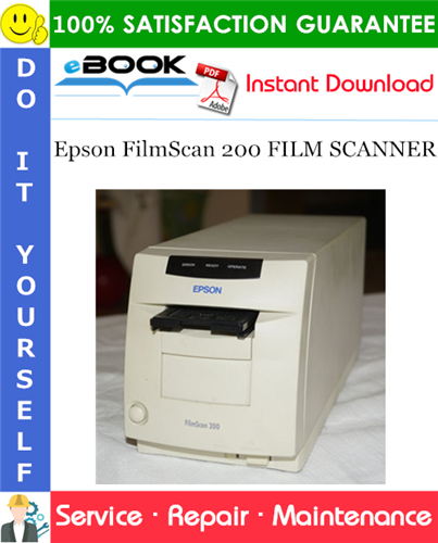 Epson FilmScan 200 FILM SCANNER Service Repair Manual