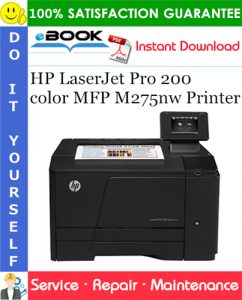 HP LaserJet Pro 200 color MFP M275nw Printer Service Repair Manual