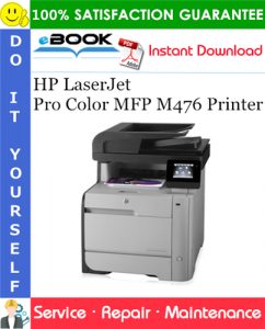 HP LaserJet Pro Color MFP M476 Printer Service Repair Manual