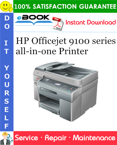 HP Officejet 9100 series all-in-one Printer Service Repair Manual