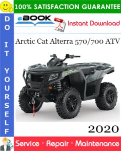 2020 Arctic Cat Alterra 570/700 ATV Service Repair Manual