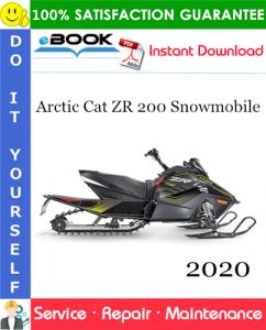 2020 Arctic Cat ZR 200 Snowmobile Service Repair Manual