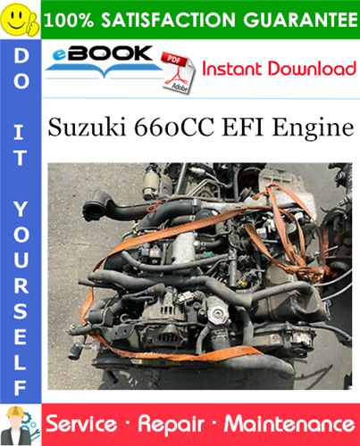 Suzuki 660CC EFI Engine Service Repair Manual