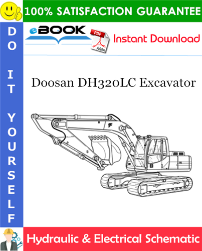 Doosan DH320LC Excavator Hydraulic & Electrical Schematic