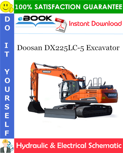 Doosan DX225LC-5 Excavator Hydraulic & Electrical Schematic