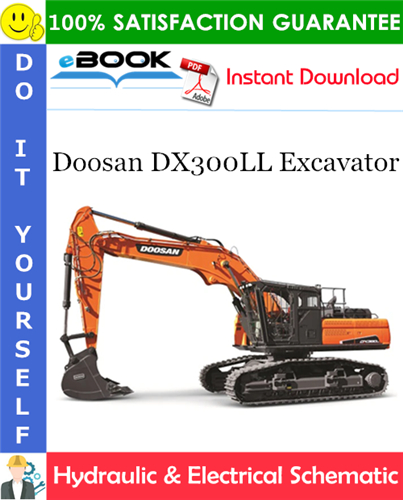 Doosan DX300LL Excavator Hydraulic & Electrical Schematic