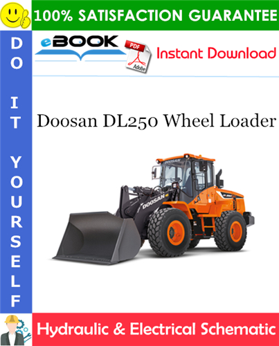 Doosan DL250 Wheel Loader Hydraulic & Electrical Schematic