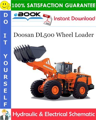 Doosan DL500 Wheel Loader Hydraulic & Electrical Schematic