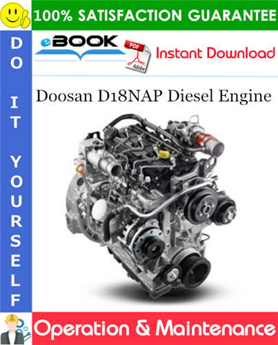 Doosan D18NAP Diesel Engine Operation & Maintenance Manual