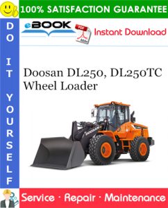 Doosan DL250, DL250TC Wheel Loader Service Repair Manual (Serial Number: 5001 and Up)
