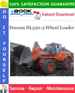 Doosan DL250-3 Wheel Loader Service Repair Manual (Serial Number: 10001 and Up)